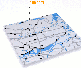 3d view of Cuneşti