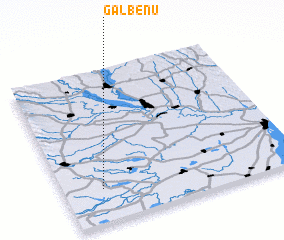 3d view of Galbenu