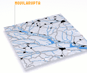 3d view of Movila Ruptă