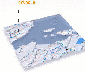 3d view of Beyoğlu