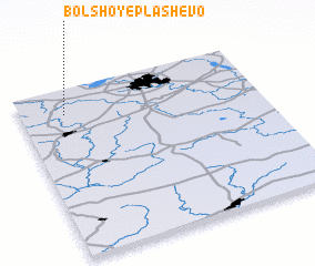 3d view of Bolʼshoye Plashevo