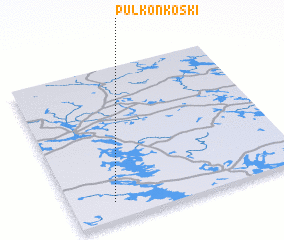 3d view of Pulkonkoski