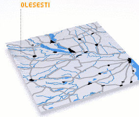 3d view of Oleşeşti