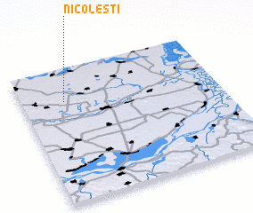 3d view of Nicoleşti