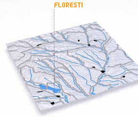 3d view of Floreşti