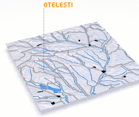 3d view of Oţeleşti