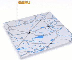 3d view of Gribuļi