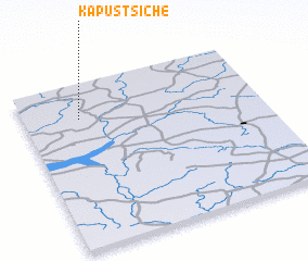 3d view of Kapusʼtsiche
