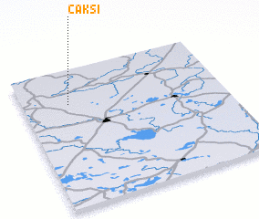 3d view of Čakši