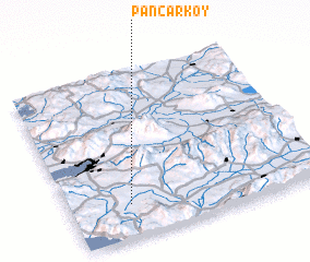 3d view of Pancarköy