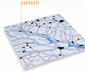 3d view of Costeşti