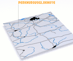 3d view of Perkhurovo-Glukhoye