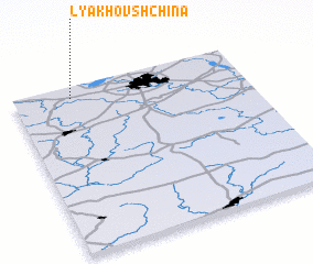 3d view of Lyakhovshchina