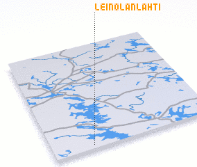 3d view of Leinolanlahti