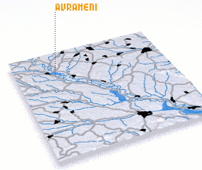 3d view of Avrămeni