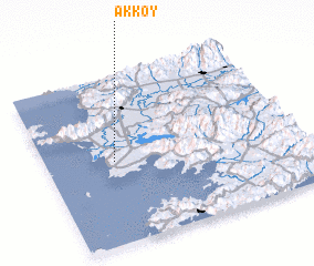 3d view of Akköy