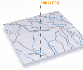 3d view of Makaleng