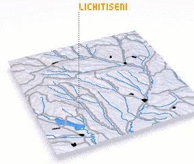 3d view of Lichitişeni