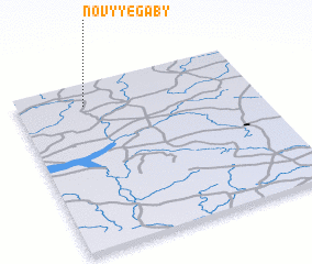 3d view of Novyye Gaby