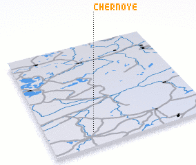 3d view of Chërnoye