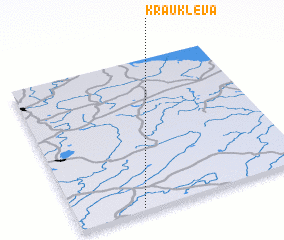 3d view of Kraukļeva