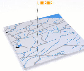 3d view of Ukraina