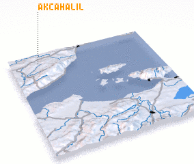 3d view of Akçahalil