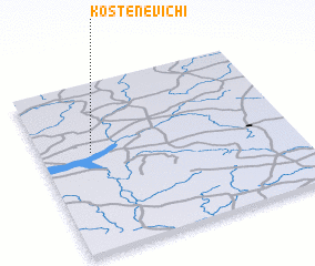 3d view of Kostenevichi