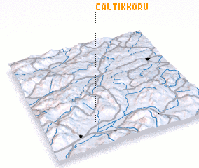 3d view of Çaltıkkoru