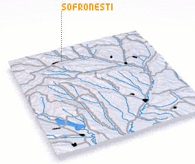 3d view of Sofroneşti