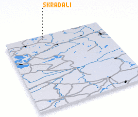 3d view of Skradaļi