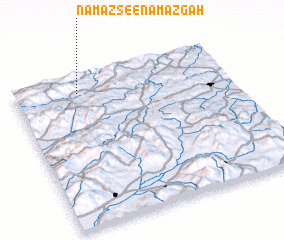 3d view of Namaz see Namazgâh