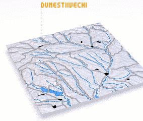 3d view of Dumeştii Vechi