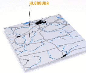3d view of Klënovka