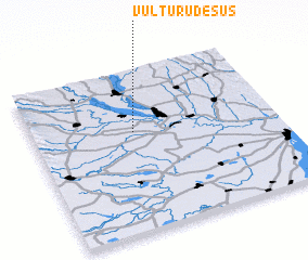 3d view of Vulturu de Sus