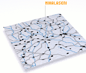 3d view of Mihălăşeni