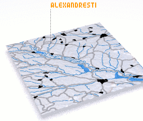 3d view of Alexăndreşti