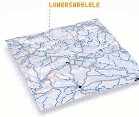 3d view of Lower Sabelele