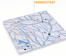 3d view of Şendreşti-Sat