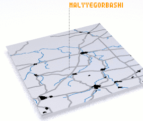 3d view of Malyye Gorbashi