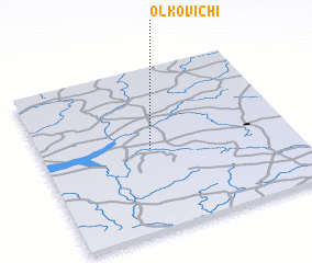 3d view of Olʼkovichi