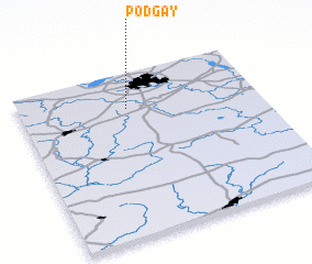3d view of Podgay