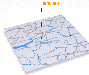 3d view of Kamenka