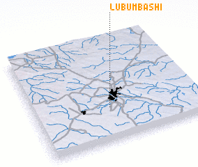 3d view of Lubumbashi