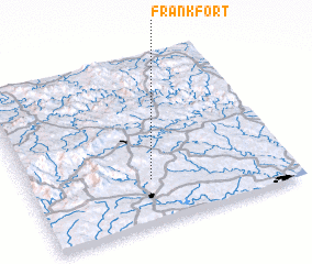 3d view of Frankfort