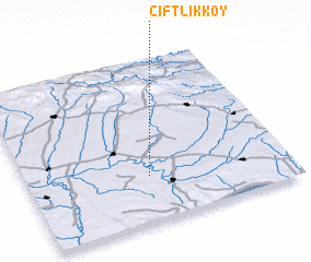 3d view of Çiftlikköy