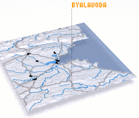 3d view of Byala Voda