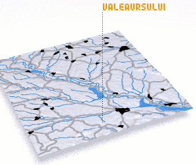 3d view of Valea Ursului