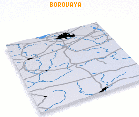 3d view of Borovaya