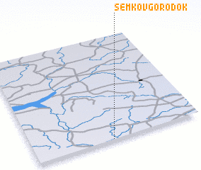 3d view of Semkov-Gorodok